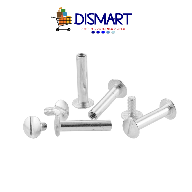 Tornillo de Aluminio 1.5" (39mm). Caja x 100. S/M