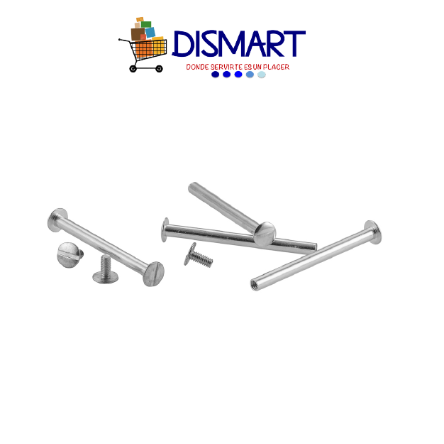 Tornillo de Aluminio 2.5" (63mm). Caja x 100. S/M