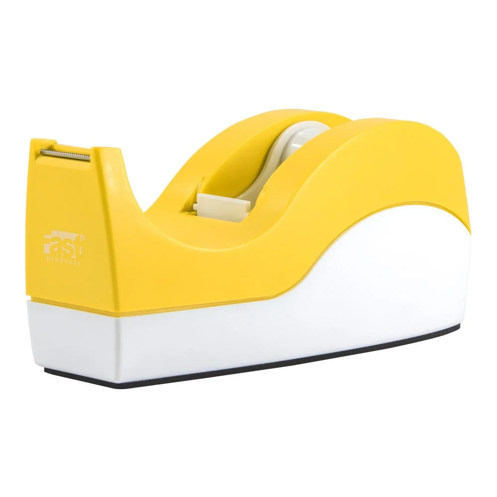 Base Dispensador de Tape Fast DF10 Escritorio Centro 1" Amarillo