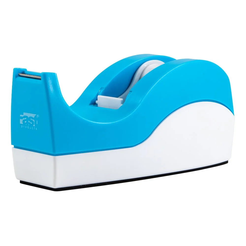 Base Dispensador de Tape Fast DF10 Escritorio Centro 1" Celeste