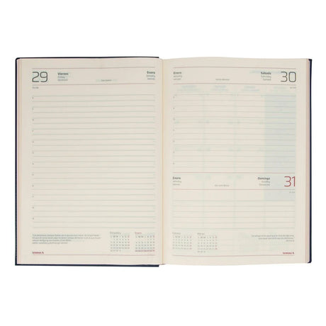 Agenda 2027 PRESIDENTE Fast Bracciano CD 17 x 24 cm Cuero