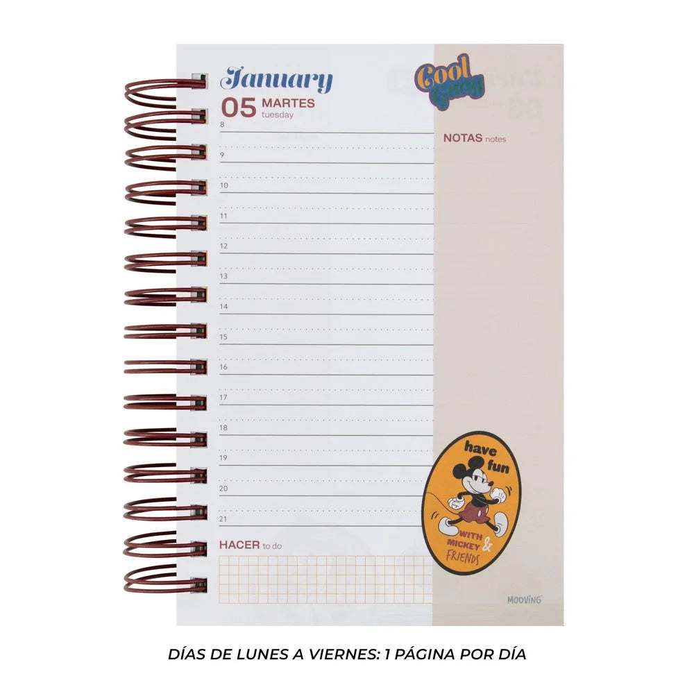 Agenda 2027 Juvenil MICKEY & FRIENDS MOOVING 1418253