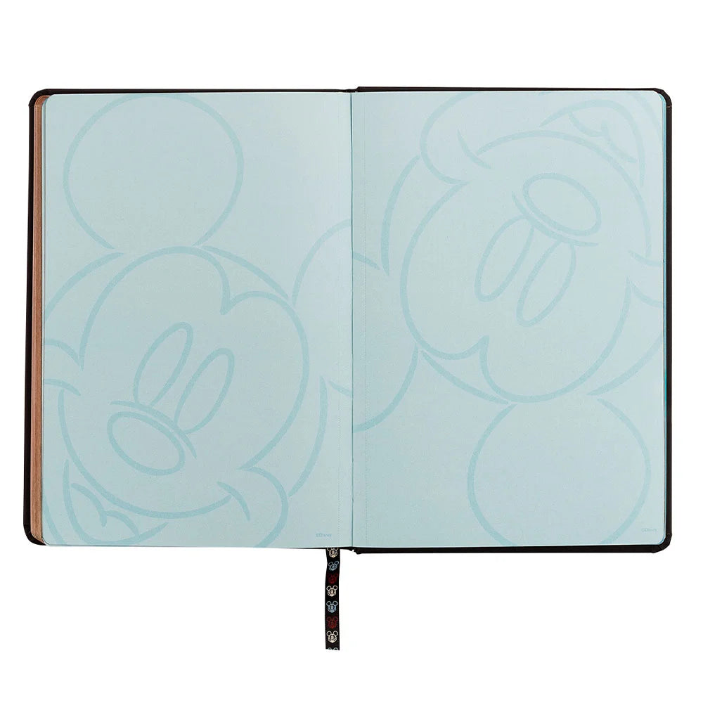 Libreta Mickey Mouse Tapa Dura Empastada 14,8 x 21 cm MOOVING 1246121