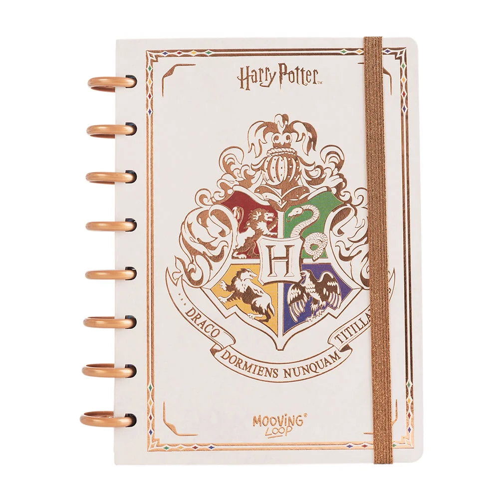 Cuaderno Espiral Disco Mooving 1721222 80H Harry Potter