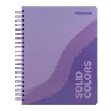 Cuaderno Espiral 200H Primavera Solid Pastel Multimaterias D.Anillo  Cuadriculado