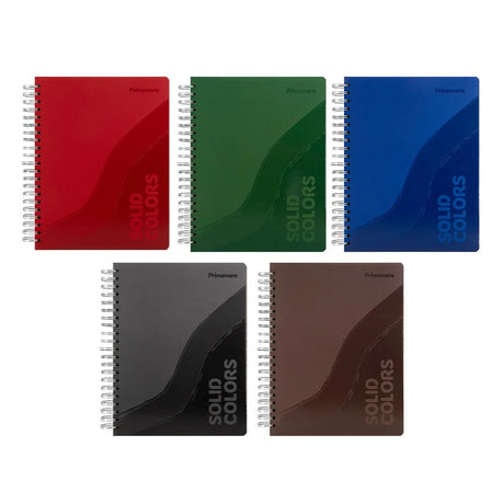 Cuaderno Espiral 200H Primavera Solid Basico Multimaterias D.Anillo