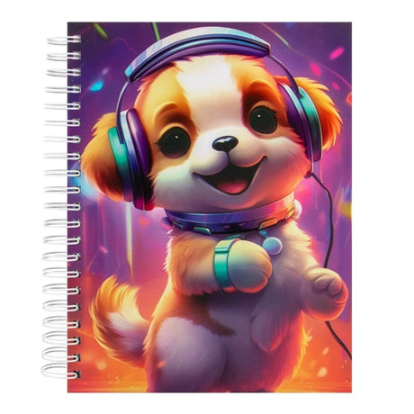 Cuaderno Espiral 200H Fast Femenino Tapa Dura Multimaterias