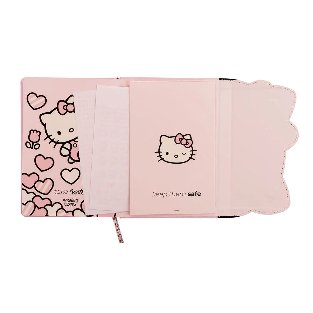 Libreta HELLO KITTY Tapa Dura Empastada 14,8 x 21 cm MOOVING 1246165