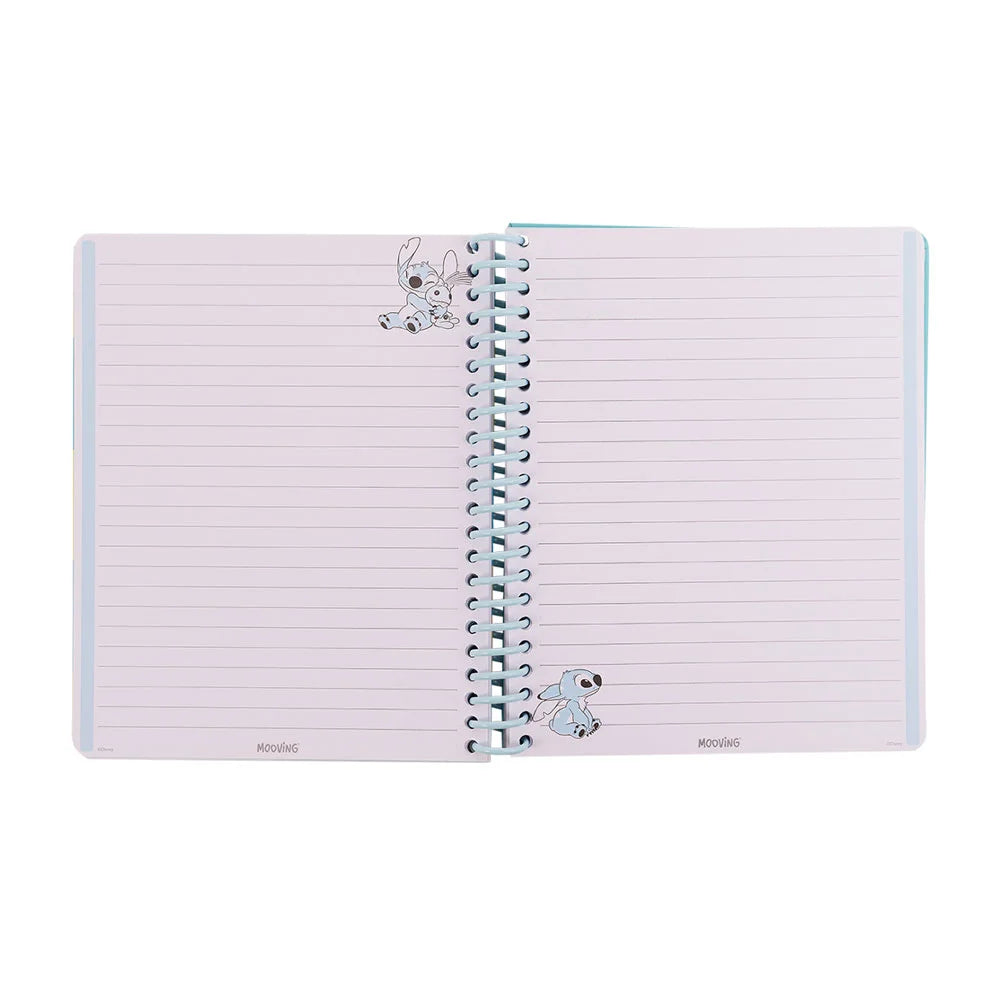 Cuaderno Espiral 96H Mooving Stitch Tapa Dura