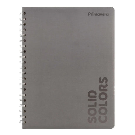 Cuaderno Espiral 100H Primavera Solid Basic Tapa Dura D.Anillo Lineas