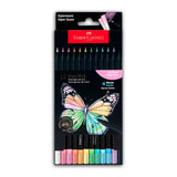 Crayón Faber-Castell SuperSoft 12 Colores Pastel