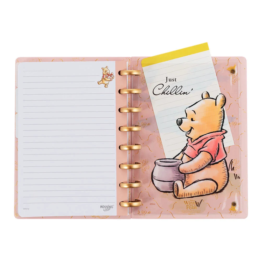 Cuaderno Espiral Disco Mooving 1721122 80H Winnie The Pooh