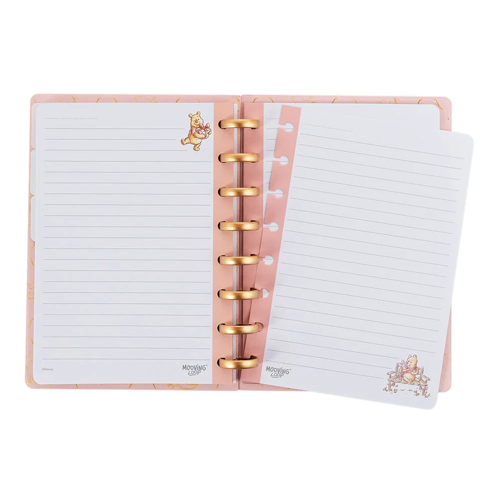 Cuaderno Espiral Disco Mooving 1721122 80H Winnie The Pooh