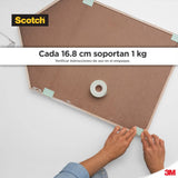Cinta Adhesiva Mounting Tape Scotch 110H 1/2"X 80"15lbs
