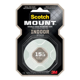 Cinta Adhesiva Mounting Tape Scotch 214H Interiores 1"X55"