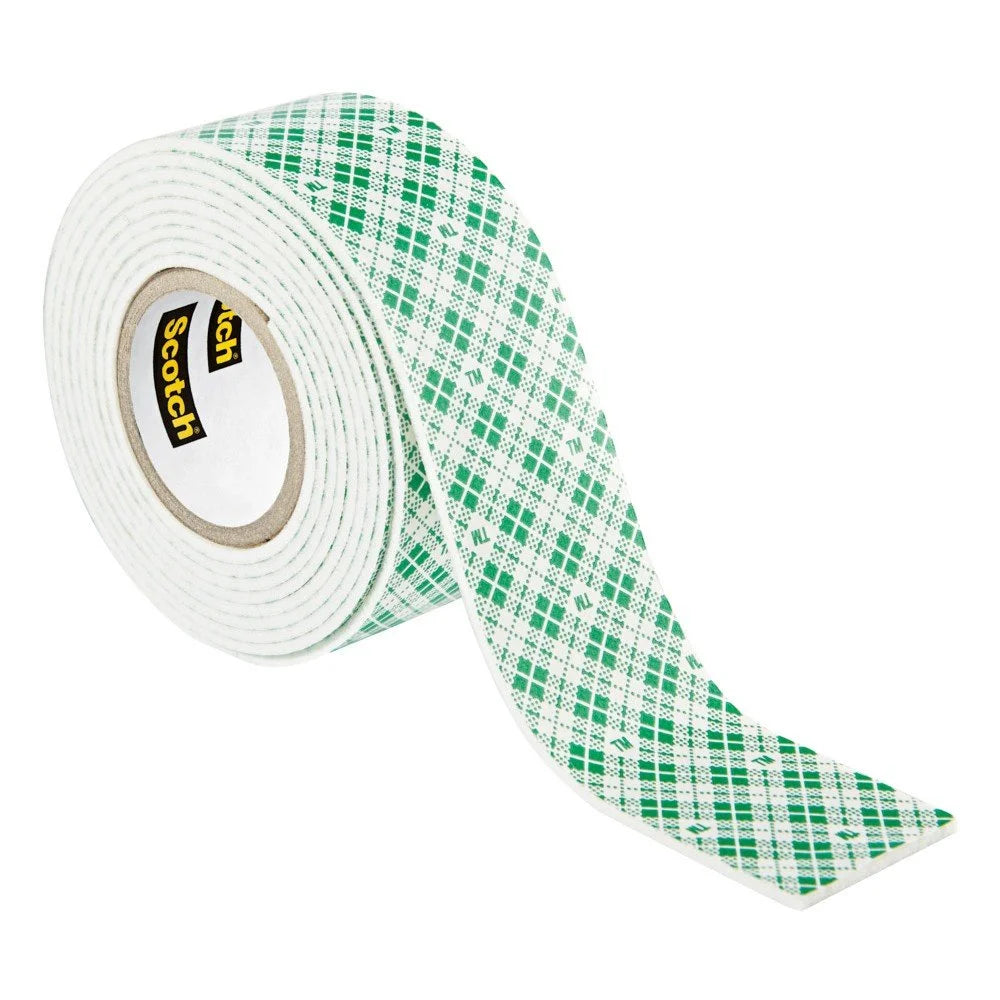 Cinta Adhesiva Mounting Tape Scotch 214H Interiores 1"X55"