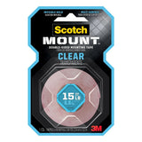 Mounting Tape Scotch 410H Transparente 1 x 60" 15lb