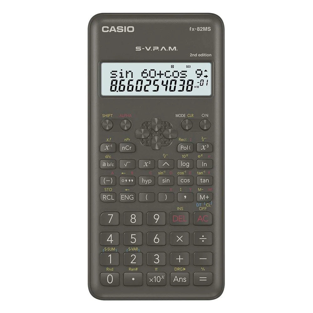CALCULADORA CIENTIFICA CASIO FX-82MS-2 240 FUNCIONES
