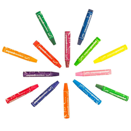 Crayón Pastel Fast FAST 824 Graso Oil 24 Colores