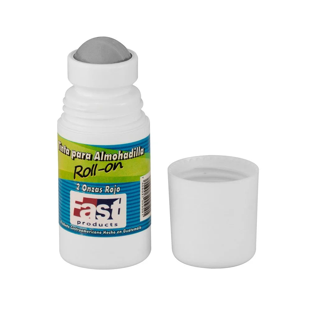 Tinta para Almohadilla Fast Roll On 2oz /60ml Negro
