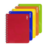 Cuaderno Espiral 70H Media Carta Vivo #2 239947 Cuadros 8mm