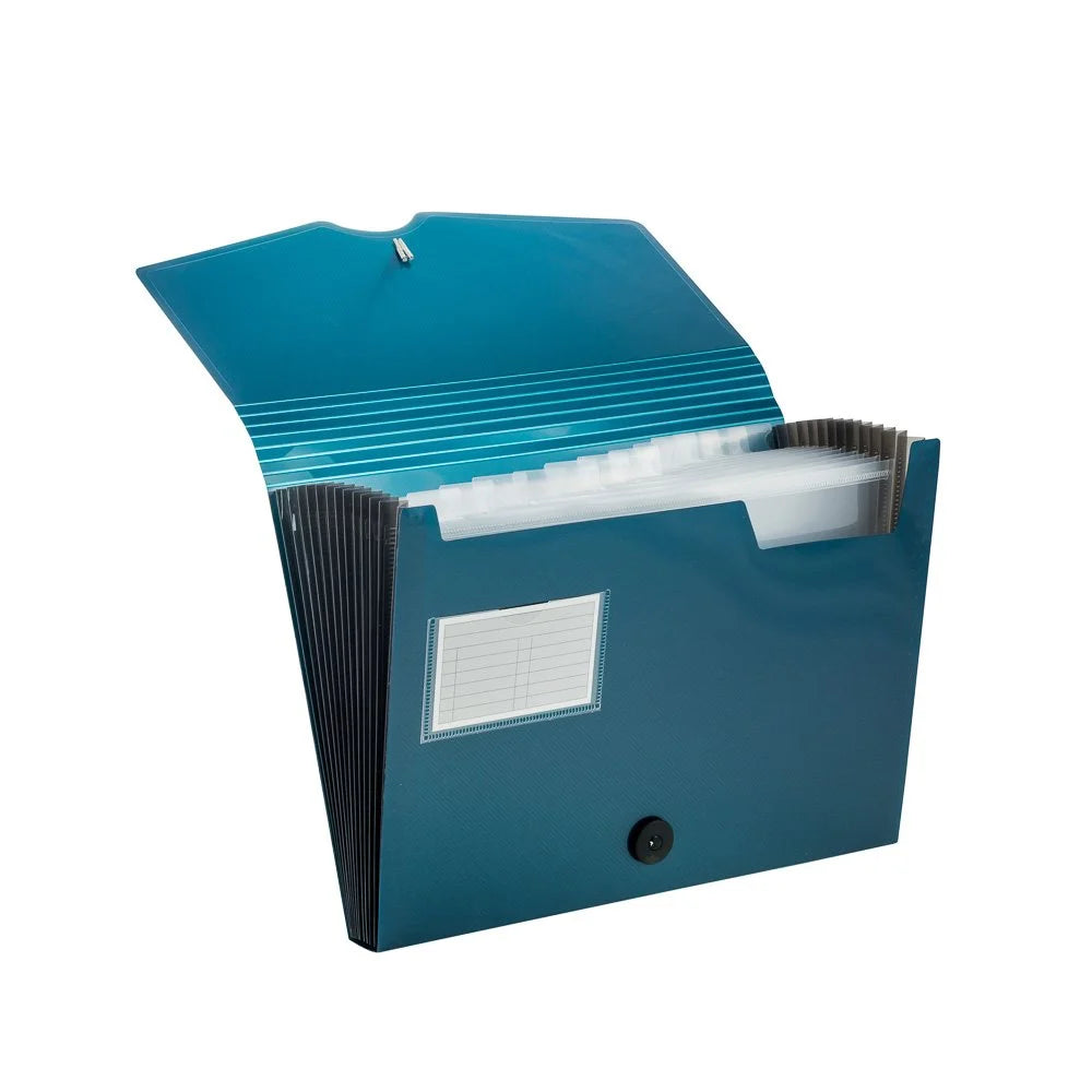 Archivador Expandible Beauton Carta 12 div. Azul Titanium