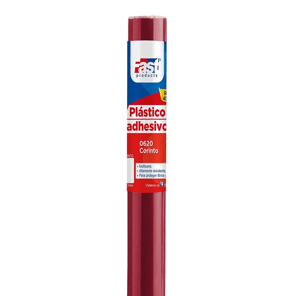 Plástico Adhesivo Fast Contac 45x3mt Corinto