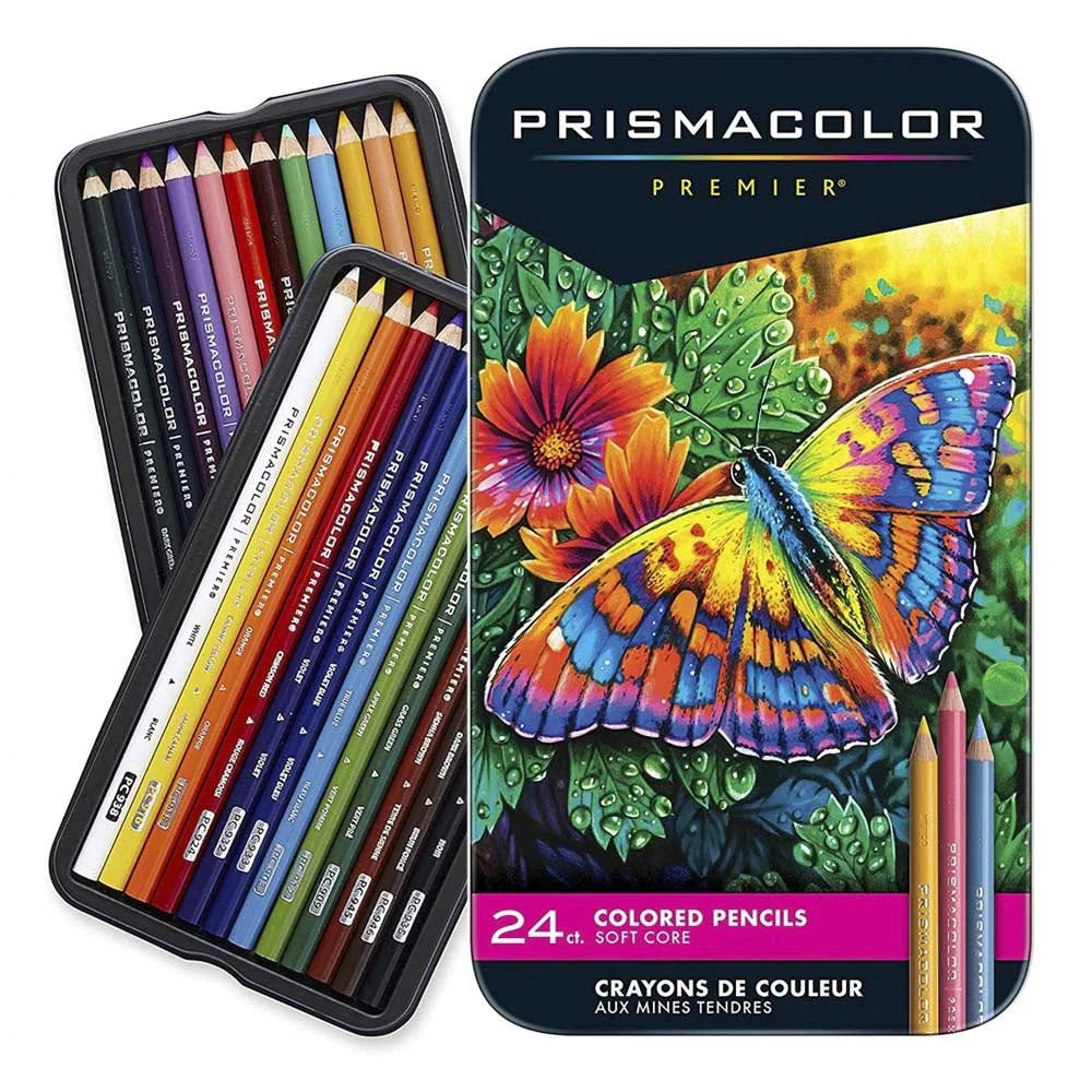 Crayon de madera prismacolor premier 24col largo
