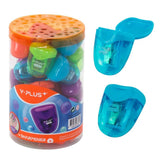 Sacapunta con Deposito Y-Plus SX14011 Polka Pequeño 1 Agujero
