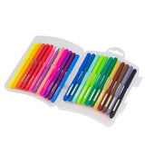 Marcador Estuche Plastico Faber Castell 555317 24c Delgado