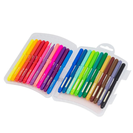 Marcador Estuche Plastico Faber Castell 555317 24c Delgado