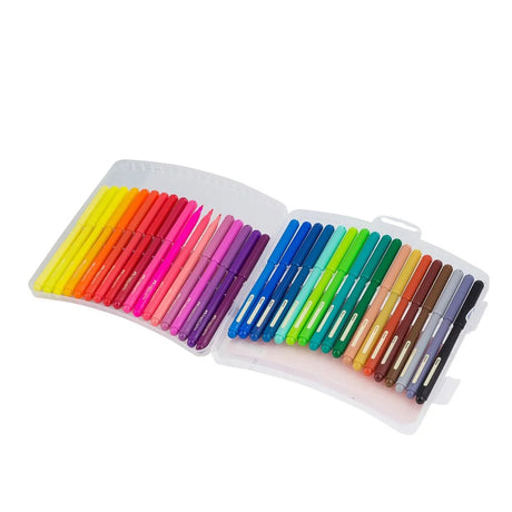Marcador Estuche Plastico Faber Castell 55318 Delgado 36 colores