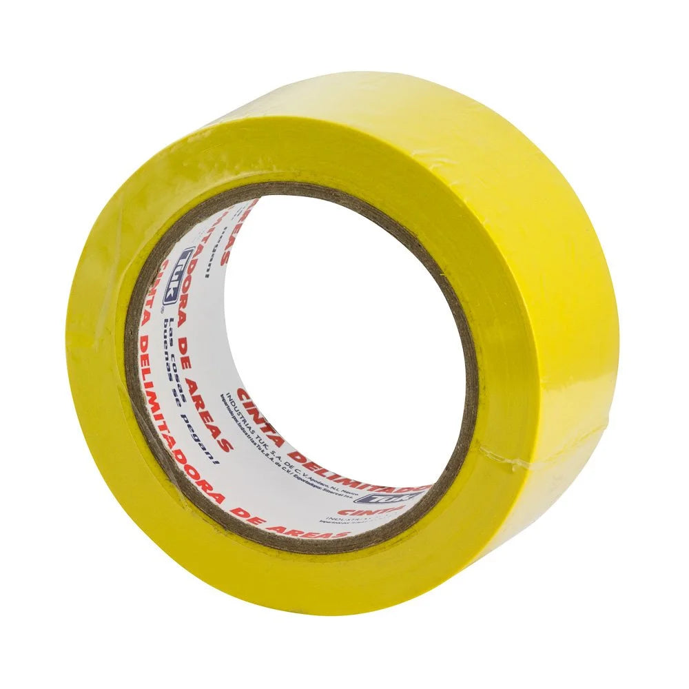 Cinta Delimitadora Tuk 340 2"x36 yds Amarillo