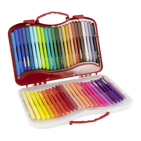 Marcador Estche Plastico Faber Castell 555347 48 colores