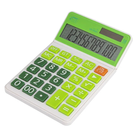 CALCULADORA DE ESCRITORIO FAST CE-2001 12D VERDE