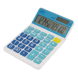 CALCULADORA DE ESCRITORIO FAST CE-2001 12DIGITOS CELESTE