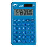 CALCULADORA DE BOLSILLO FAST CB-2011 12 DIGITOS CELESTE