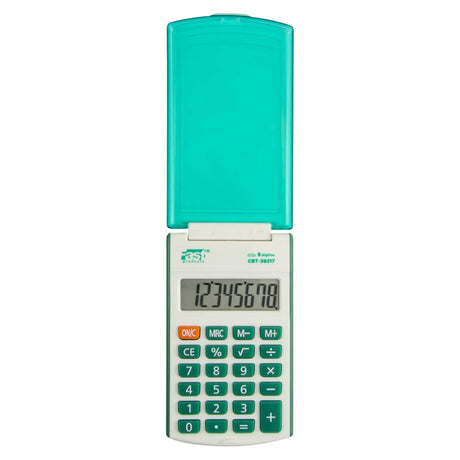 CALCULADORA DE BOLSILLO FAST CBT-39217 8 DIGITOS VERDE