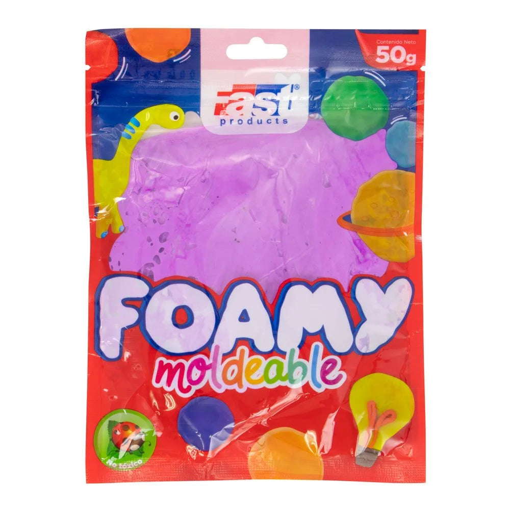 FOAMY MOLDEABLE FAST 50G LILA