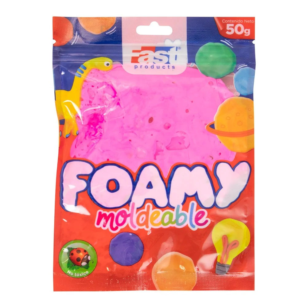 FOAMY MOLDEABLE FAST 50G FUCSIA