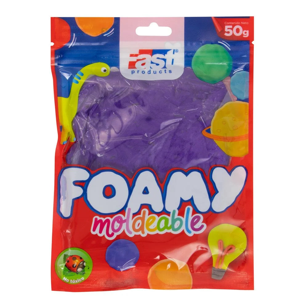 FOAMY MOLDEABLE FAST 50G MORADO