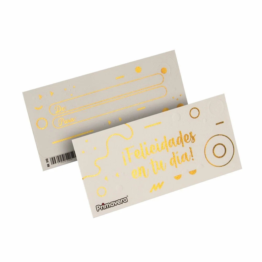 Sobre de Regalo para Billete Diner Linea Blanca