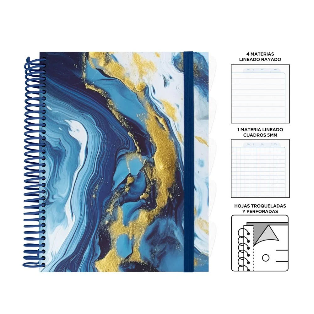 Cuaderno Espiral 200H Fast TD SOFT Multimaterias