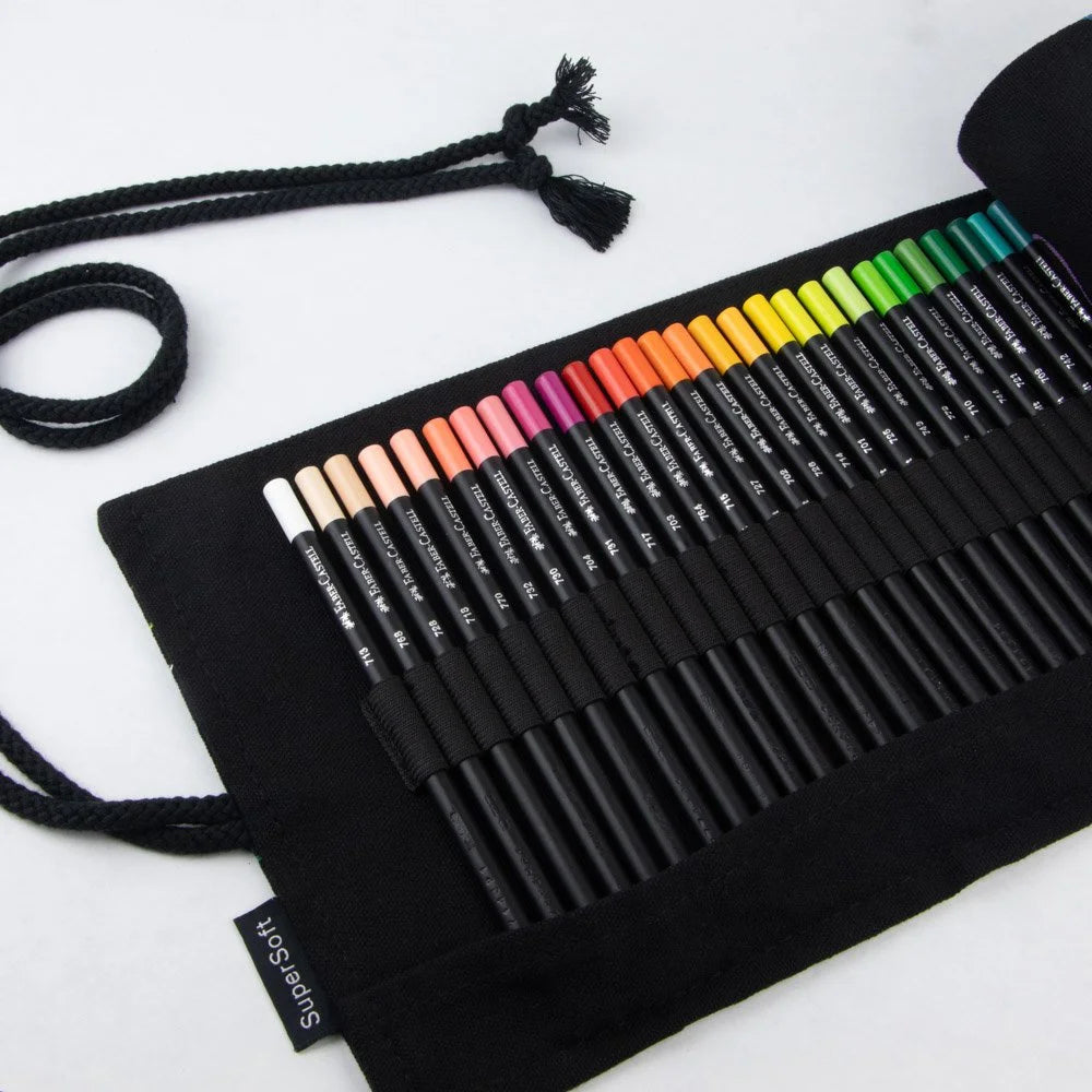 Crayón Faber-Castell SuperSoft 72 Colores con Estuche