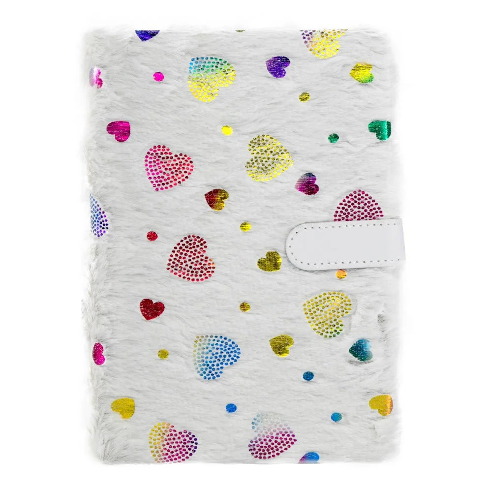 Libreta DIDEX PELUCHE Tapa Dura 14,8 x 21 cm 96 Hojas Peluche Suave