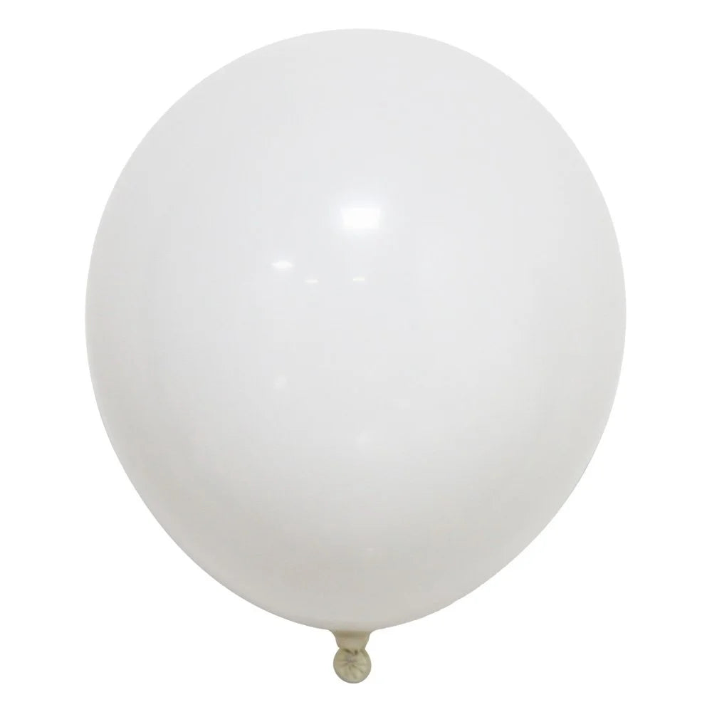 Globo Latex Standar Krea 10" Bolsa de 25pcs Blanco