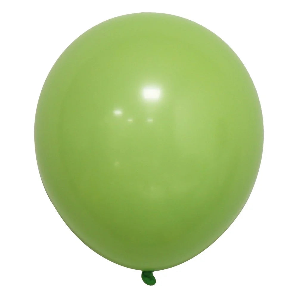 Globo Latex Standar Krea 10" Bolsa de 25pcs Verde Claro