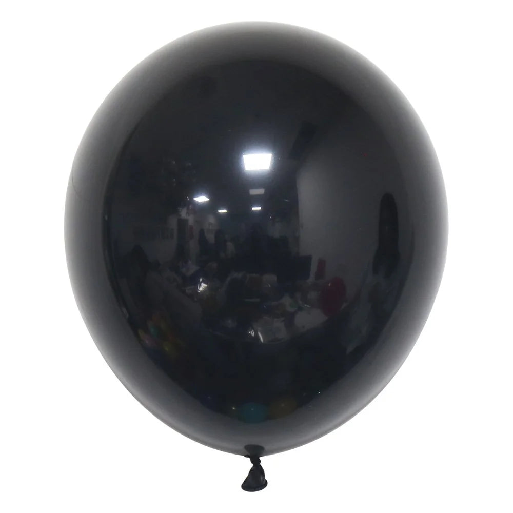 Globo Latex Standar Krea 10" Bolsa de 25pcs Color Negro