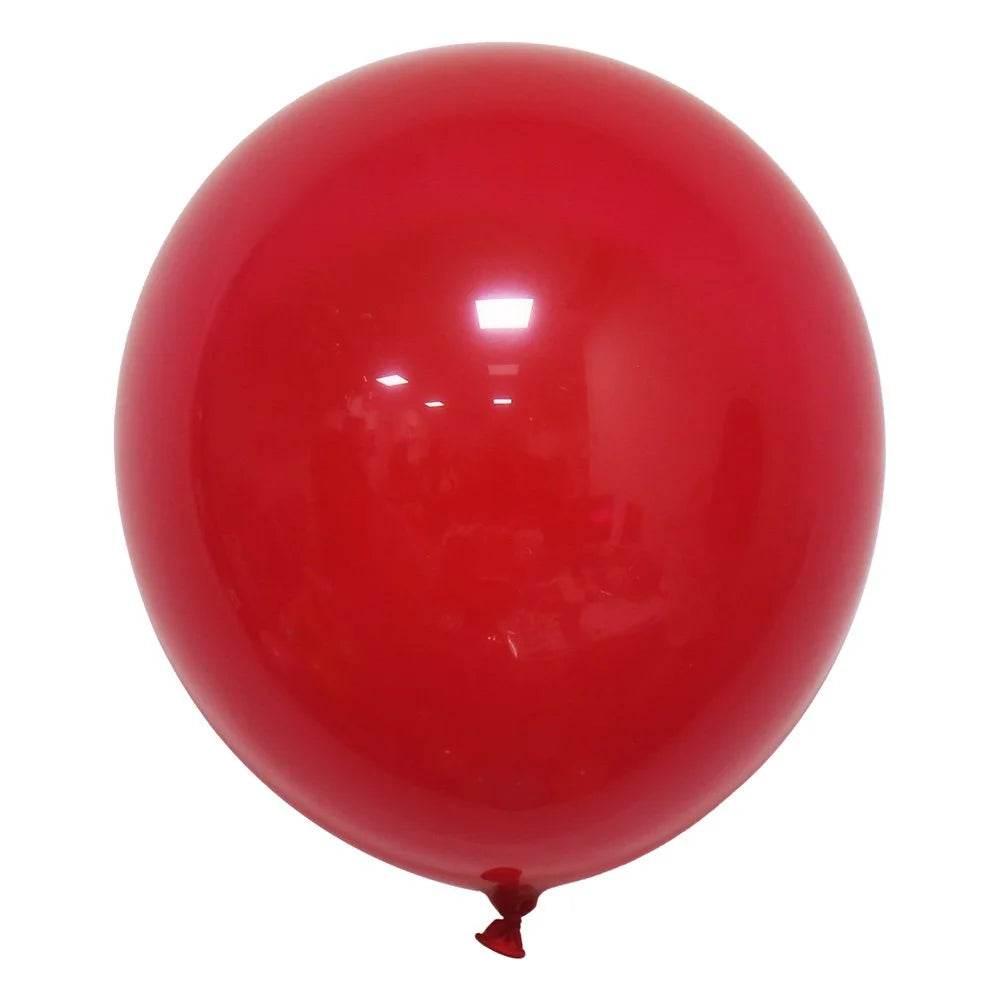 Globo Latex Standar Krea 10" Bolsa de 25pcs Color Rojo