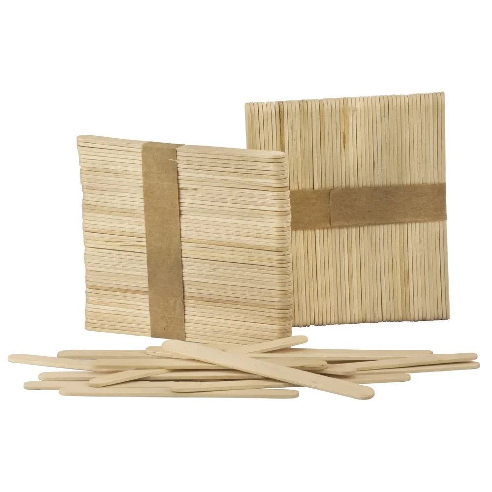 Paleta de Madera Fast Delgada Natural 100 pcs.